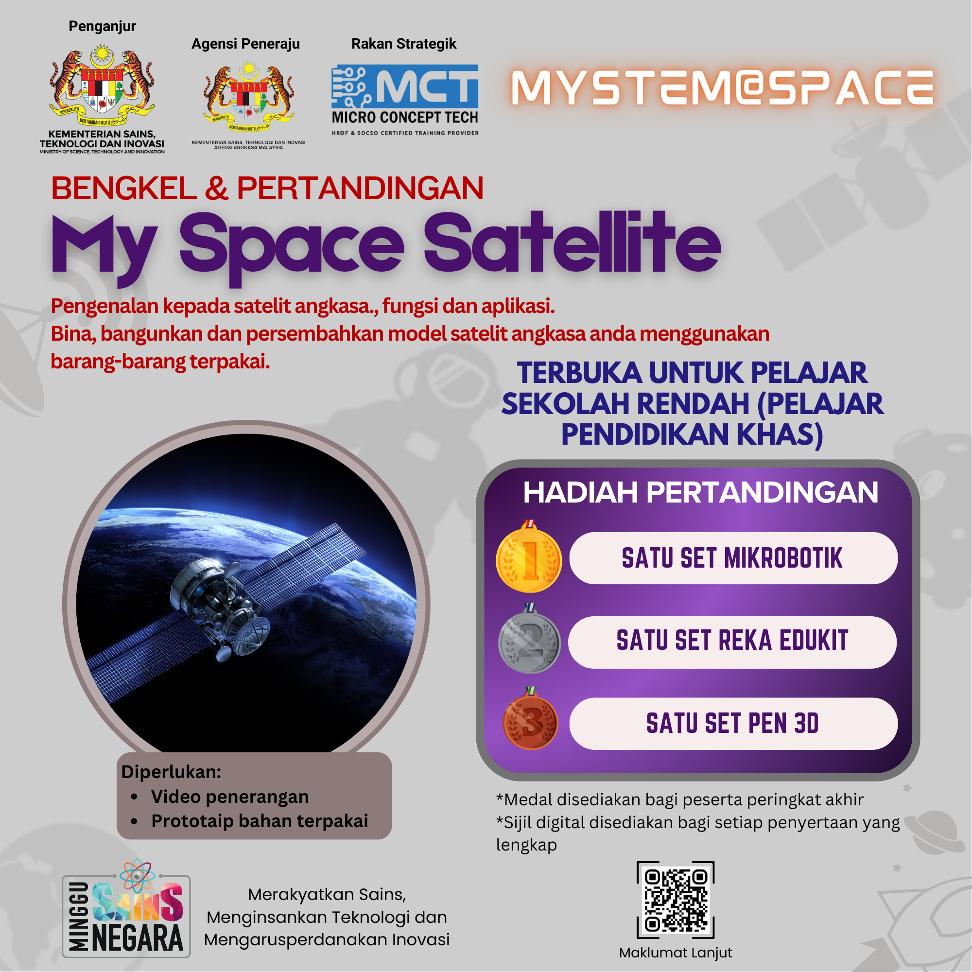 MySTEM@SPACE_PosterMySpaceSatellite